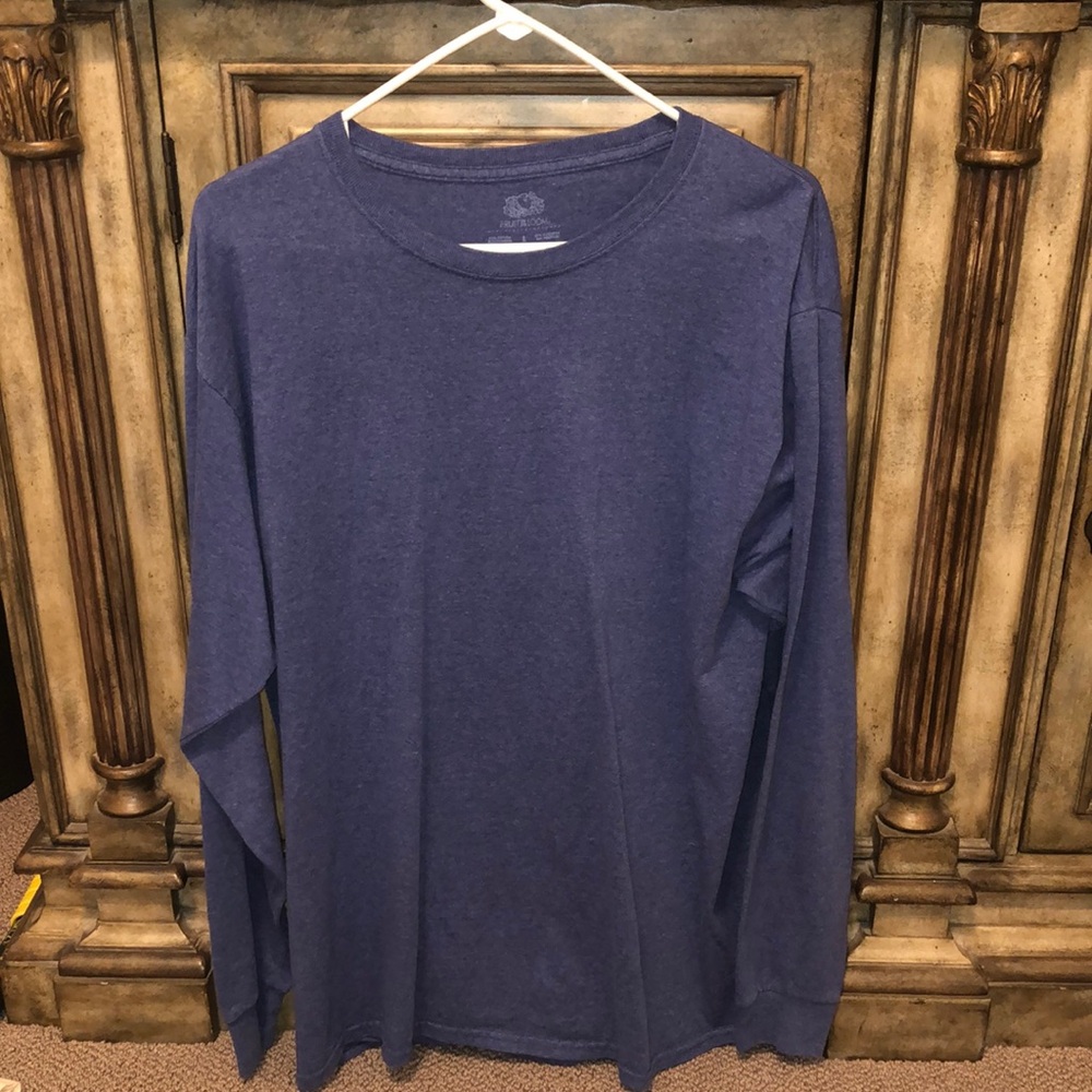FRUIT of the LOOM long sleeve polo shirt